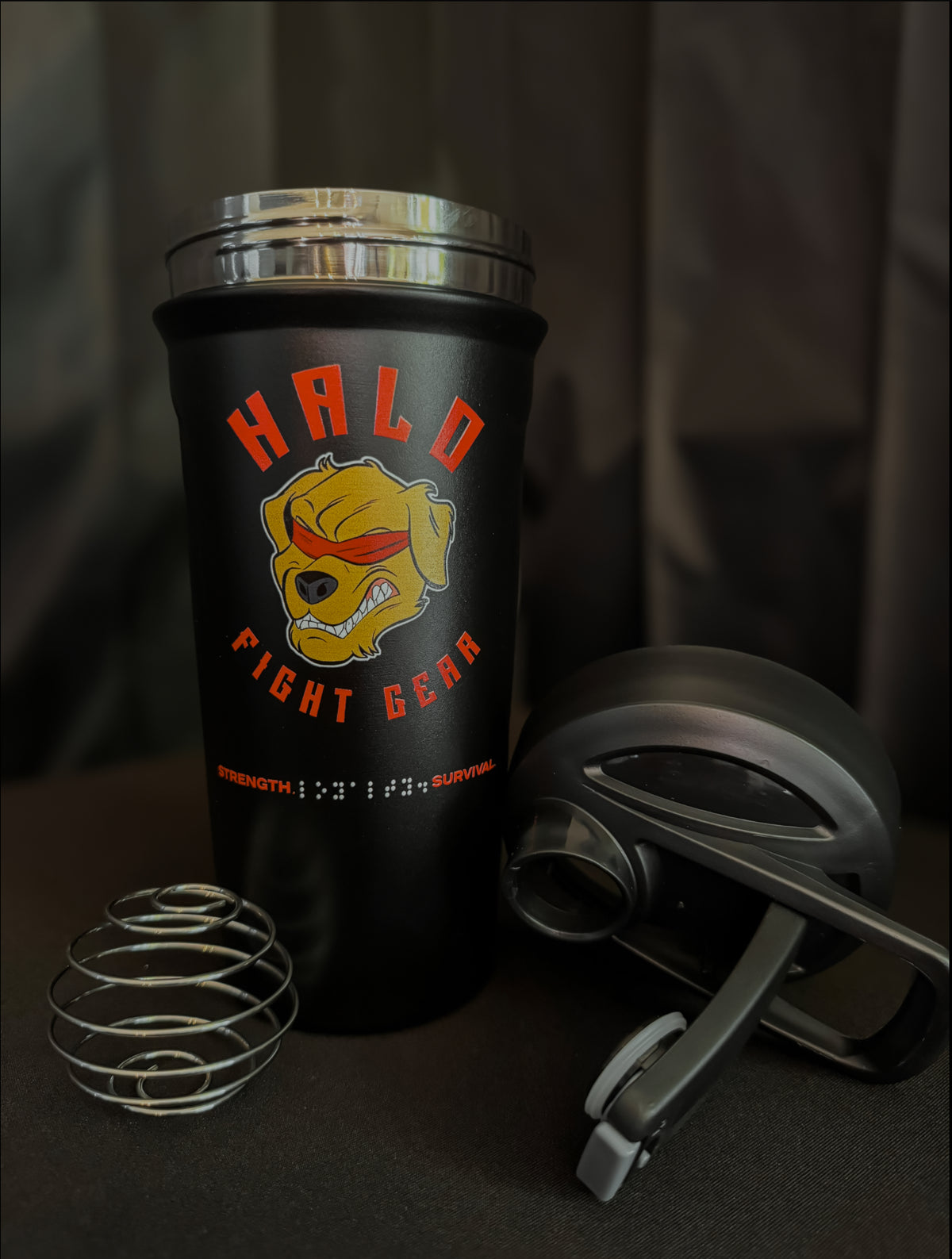 Halo Fight Gear Protein Shaker